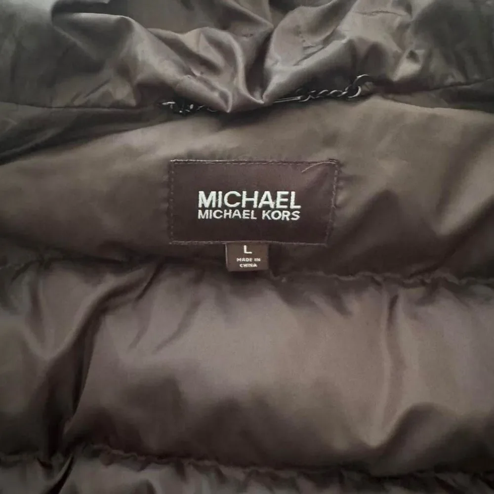 Men's Tan and Brown Michael Kors Jacket